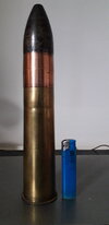 U.S  1.65" Mountain gun round  AP-HE