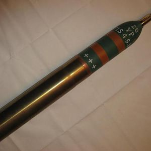 French 75mm "Yperite"(Mustard Gas)Shell