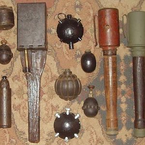 grenades and ordnance