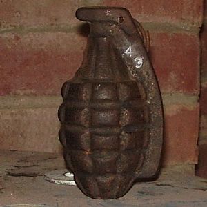 U.S. MKII WWII practice grenade