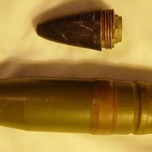 WW2 US 40mm Projectile and Fuze