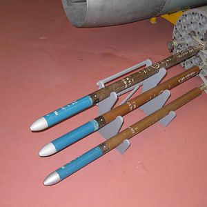 British 2 Inch Unguided Practice Rocket East Fortune Museum of Aviation