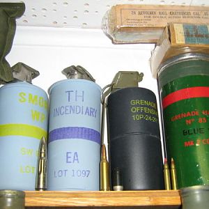 Replica US grenades