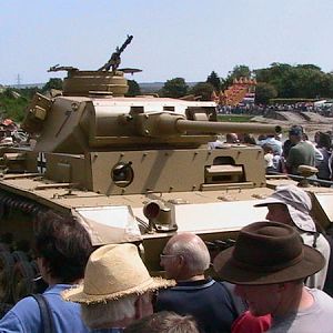 Panzer 3 with extra armour in afrika paint work