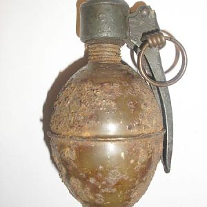 Grenade wz.Z. 23 with GR 31(19-30) fuze