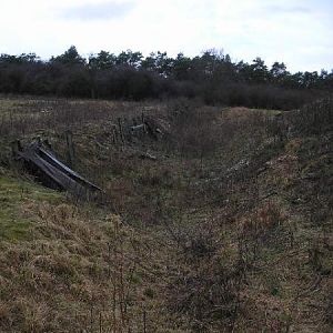 Remains Of Earlier Range On The Old Grenade Range