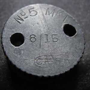 Very Early Cav Made Aluminium Mills Base Plug