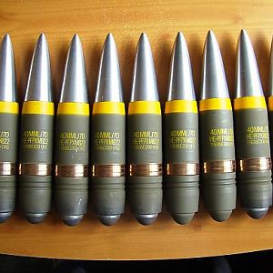 40mm Sgt York projectiles