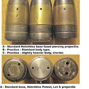 hotchkiss practice projectiles