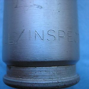 20mm Hispano Mk3 Drill/inspectors round