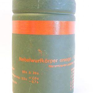 DDR Nebelwurfkrper orange