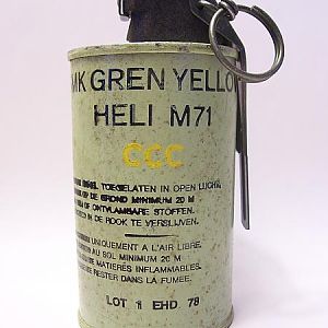 Belgium M71 Smoke gren, Heli