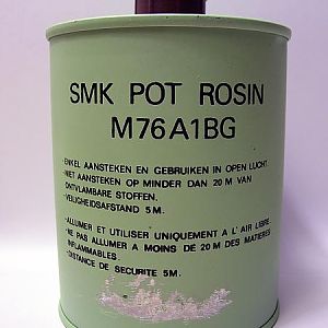 Belgian M76A1BG SMK Pot Rosin