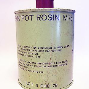 Belgium M76 Smk Pot Rosin