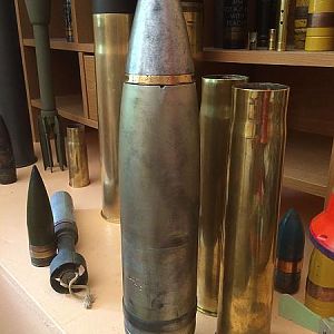 US M48 75mm HE Shell