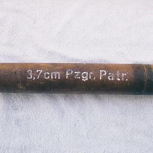 German 3.7cm Anti Tank Round Container