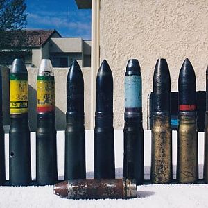 Some of my MG 151/20 ammunition