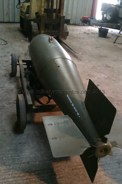 1000Lb MK13 Training Bomb