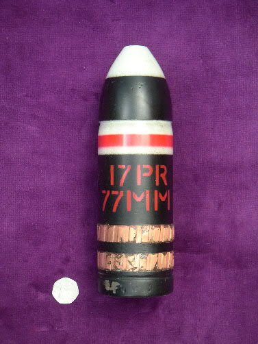 17 Pounder and 77 mm Armour Piercing Capped-Tracer
(APC-T)