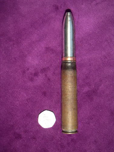 20 MM Hispano Ball.