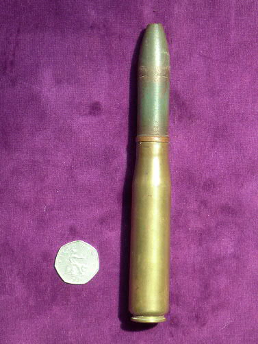 20 MM Oerlikon Ball round.