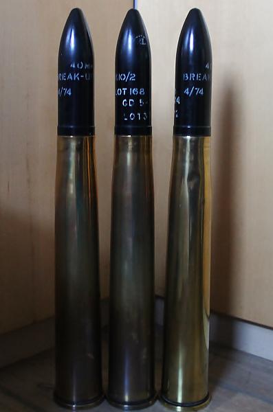 40mm break up projectiles