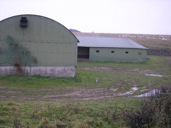 A Very Wet Chisenbury Field Barn