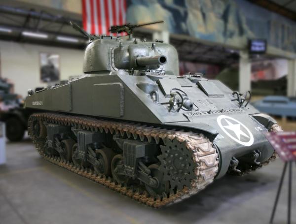 American M4 Sherman At Saumur