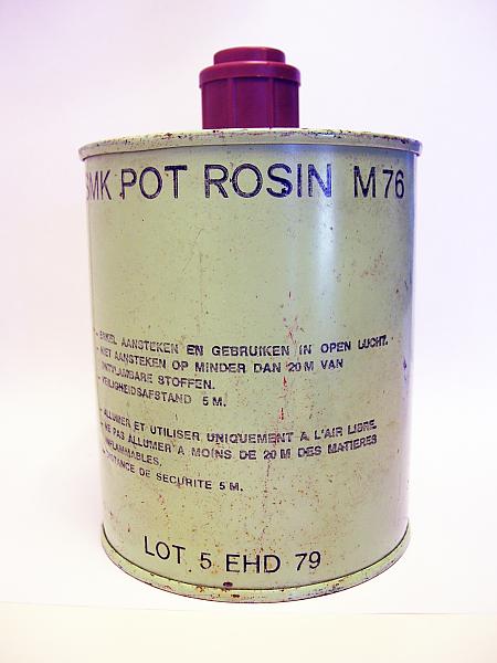 Belgium M76 Smk Pot Rosin