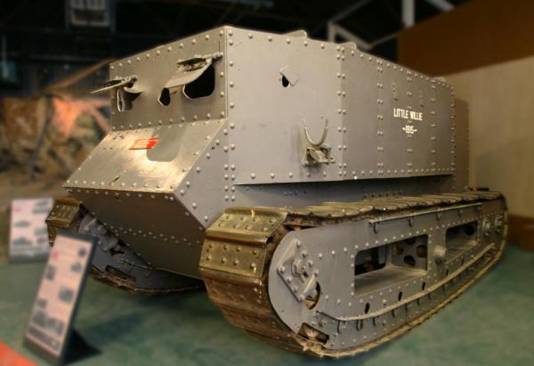 British Little Willie Tank At Bovington