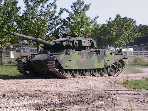 centurion with reactive armour