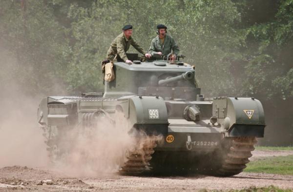 Churchill At Bovington Tank Fest