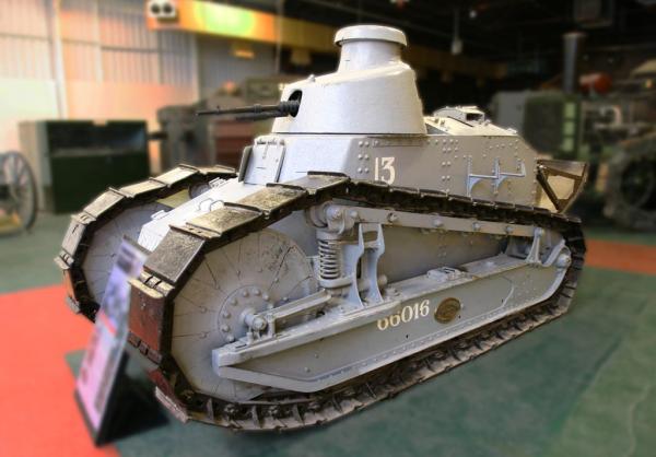 French Renault Ft-17 At Bovington