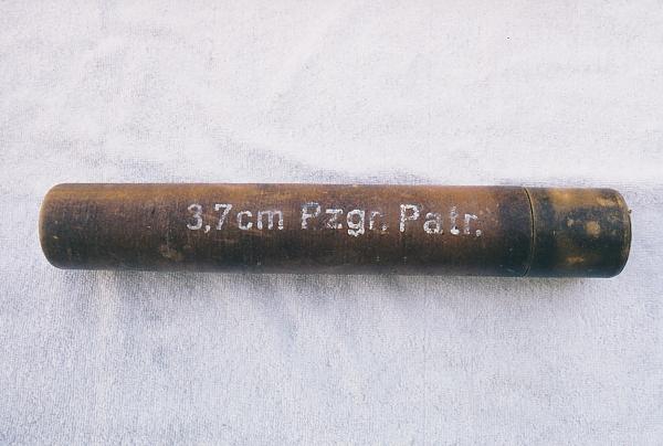 German 3.7cm Anti Tank Round Container