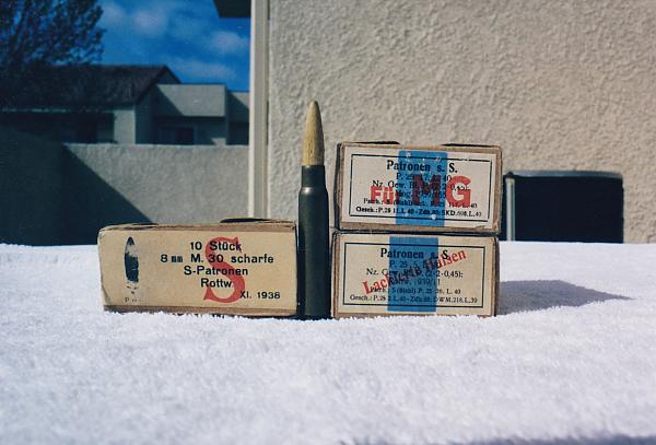 German 8mm Ammo