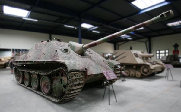 German Jagdpanther In Saumur