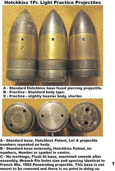 hotchkiss practice projectiles