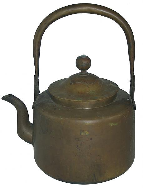 Imperial Japanese Navy Brass Kettle