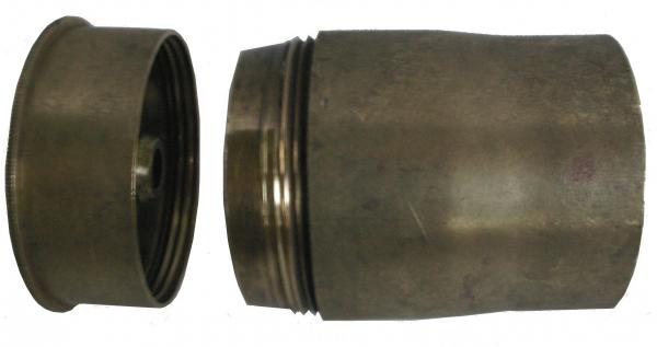 JAPANESE ARMY 70MM TYPE A CASE UNSCREWED