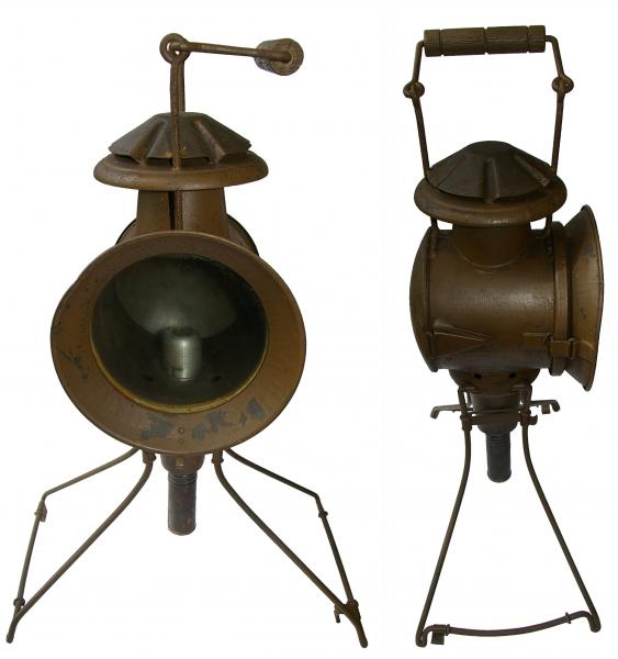 Japanese Army Candle Powered Lantern