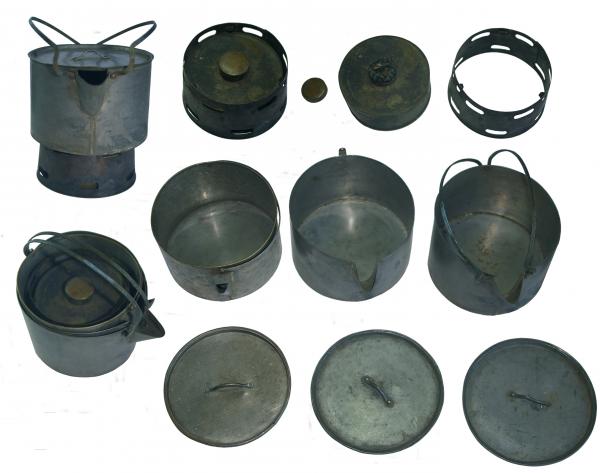 Japanese Army Field Kettle Set