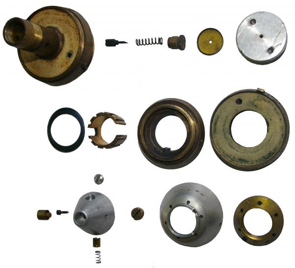 JAPANESE ARMY TYPE 2 COMBINATION POWDER TIME & IMPACT FUZE DISASSEMBLED