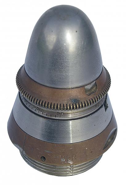 JAPANESE NAVY TYPE 91 MECHANICAL TIME FUZE WITH GEAR RING