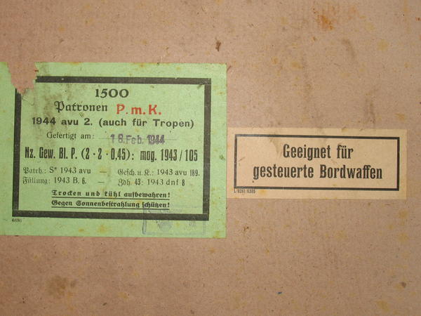 luftwaffe ammo for aircraft