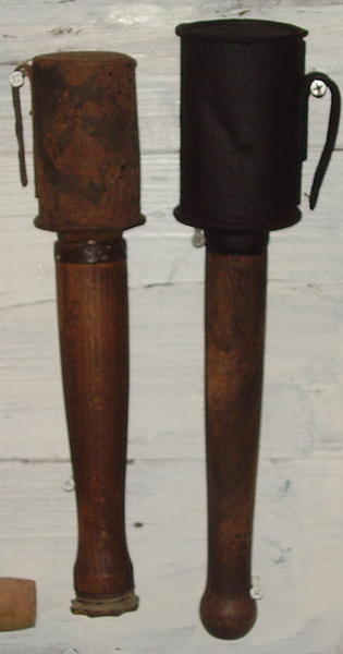 m1917 German stick grenade
m1915 German stick grenade with ball finial