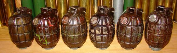 Mills No36 Grenades