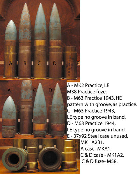 MK2&M63                        (image copyright G.Spragge 2010
A - MK2 Practice, LE          fo