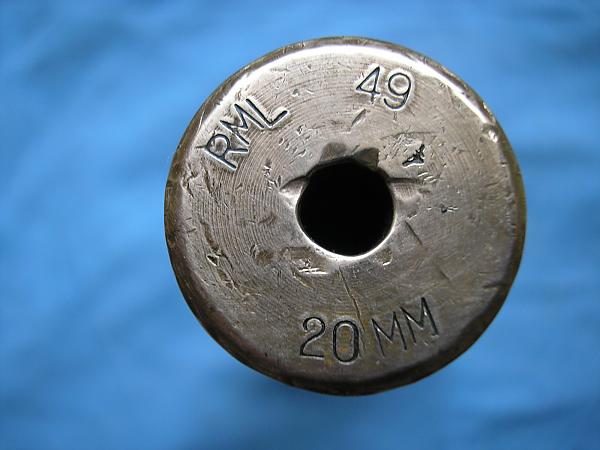 MkI 20mm Hispano drill round