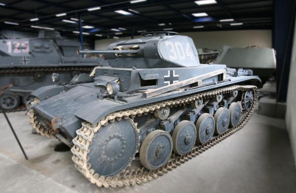 Panzer II In Saumur Museum