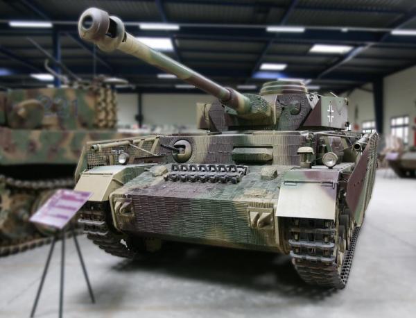 Panzer IV In Saumur Museum